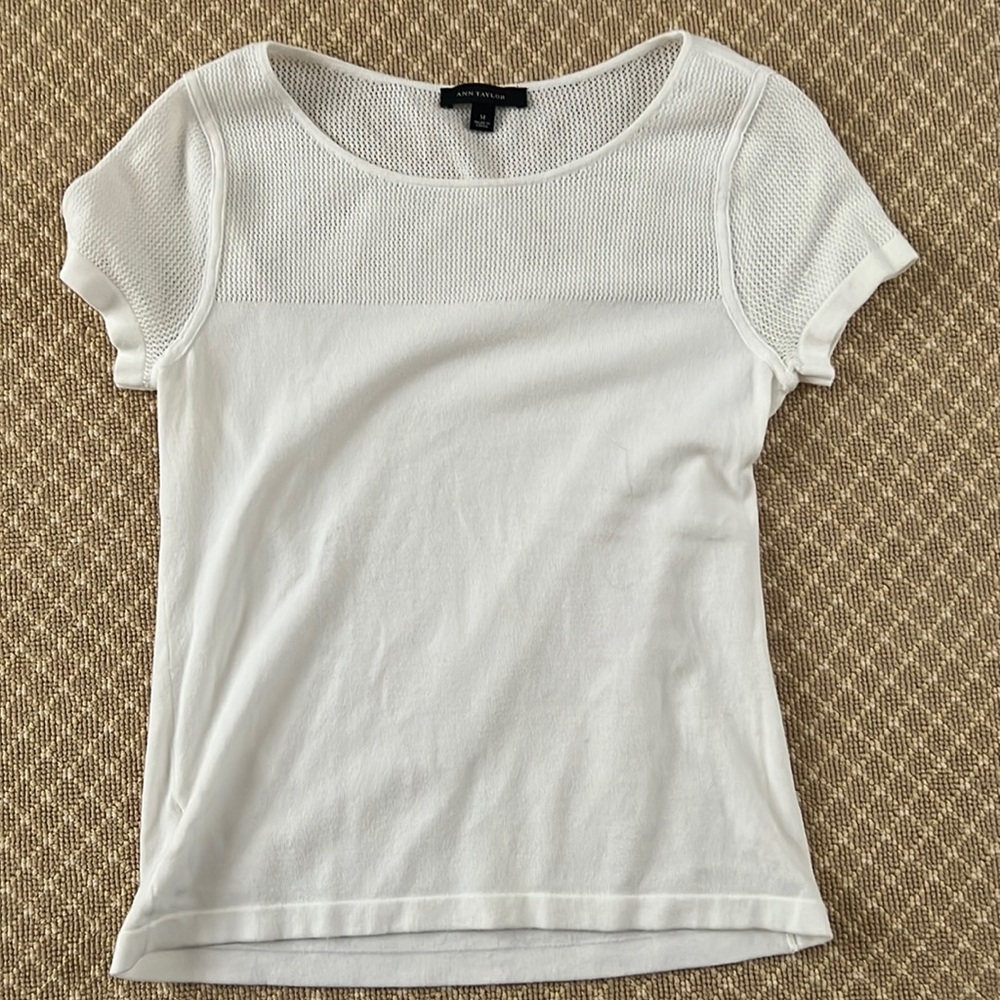 White Ann Taylor Top